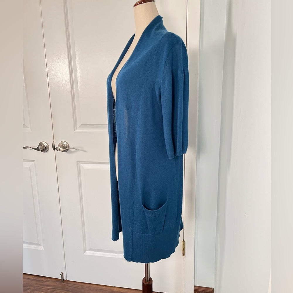Vince 100% cashmere longline cardigan size S - Picture 8 of 15